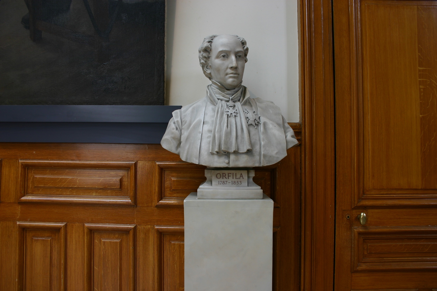 Mathieu Orfila's bust, Université Paris Descartes, Paris (119).JPG